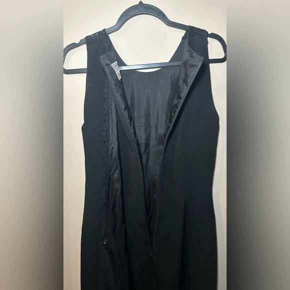 Carolina Herrera Classic Office Formal Careerwear Black Knee Length Dress Size 4 - Picture 16 of 17
